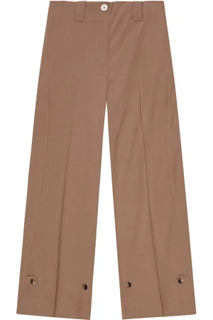 Ganni Pantalones de vestir ajustables