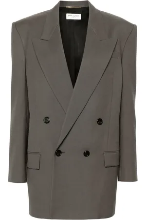 Saint Laurent Blazer con solapas de pico