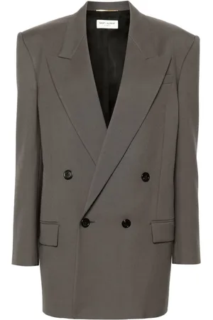 Saint Laurent Blazer con solapas de pico