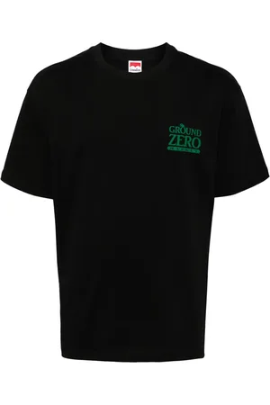 Ground Zero Playera con logo estampado