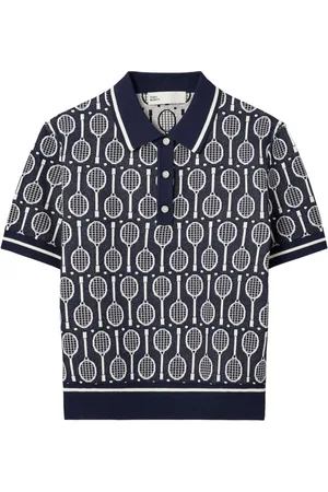Tory Burch Playera tipo polo tejida