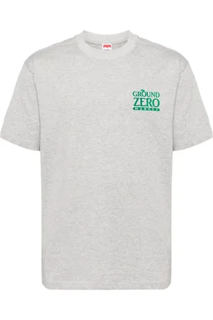 Ground Zero Playera con logo estampado