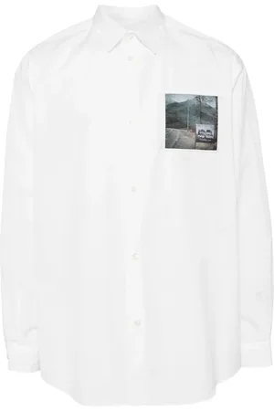 UNDERCOVER Camisa con parche del logo