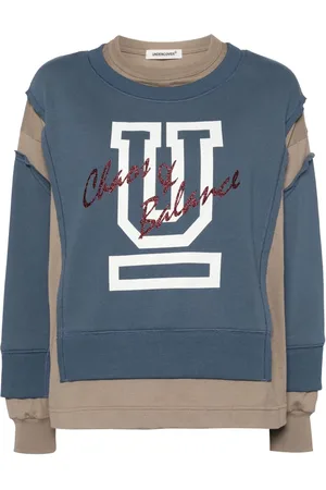 UNDERCOVER Sudadera con paneles en contraste