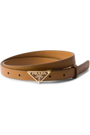 Prada Cinturón con logo triangular