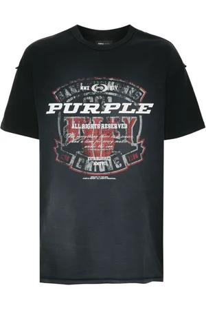 Purple Brand Playera con logo estampado