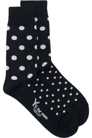 YOHJI YAMAMOTO Calcetines con motivo de lunares