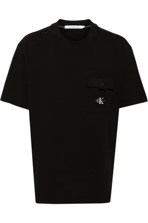 Calvin Klein Playera con bolsillo