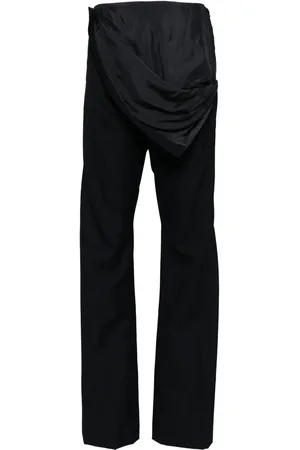 pushBUTTON Pantalones capri con pretina elástica