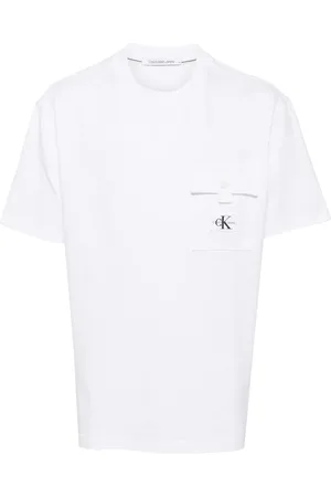Calvin Klein Playera con bolsillo