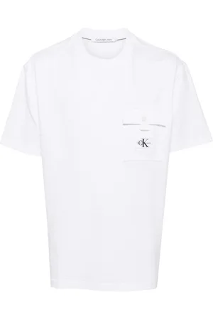 Calvin Klein Playera con bolsillo