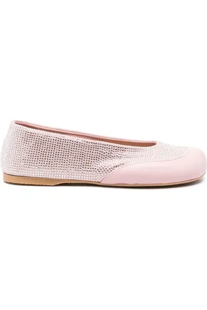J.W.Anderson Flats con detalles de cristal