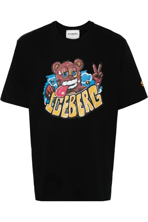 Iceberg Playera con logo estampado