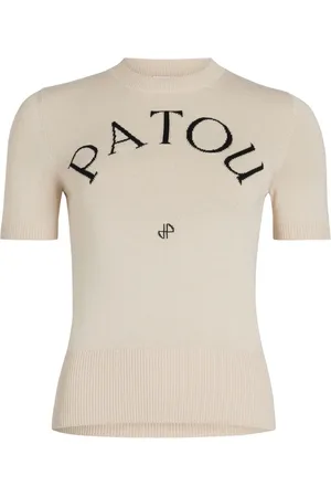 Patou Top con logo en jacquard