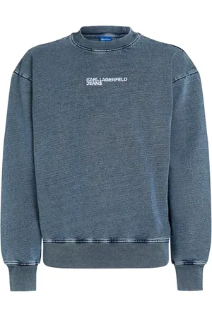 Karl Lagerfeld Sudadera con efecto lavado ácido