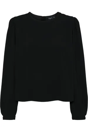 AGNÈS B. Top con cuello redondo