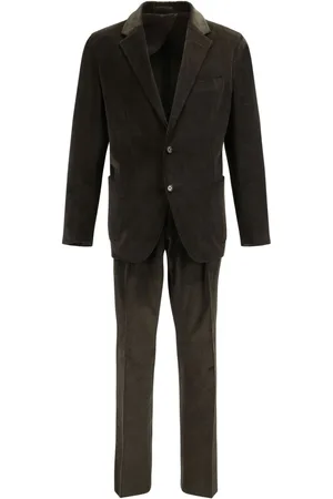 LARDINI Traje de pana con botones