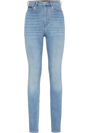 Philipp Plein Skinny jeans con tiro alto
