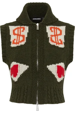 Dsquared2 Cárdigan tejido sin mangas