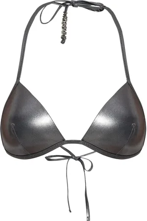 Moschino Top de bikini estilo triángulo