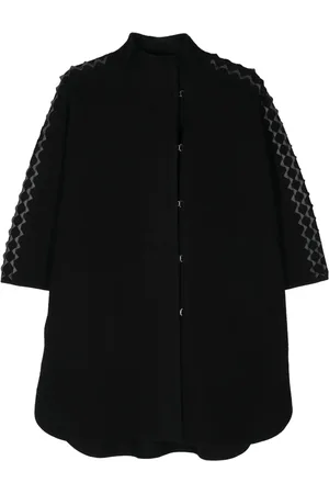 Emporio Armani Capa con aplique geométrico