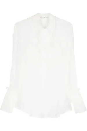 ERMANNO SCERVINO Camisa con aplique de encaje