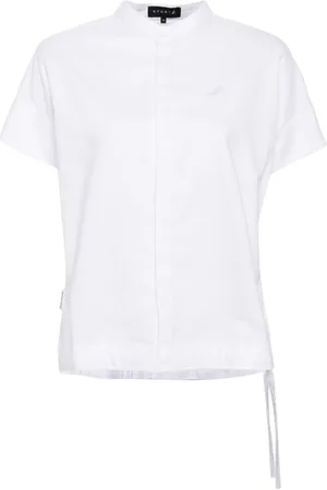 AGNÈS B. Camisa manga corta con bordado Dino