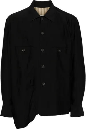 ZIGGY CHEN Sobrecamisa asimétrica
