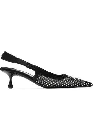 Jimmy Choo Zapatillas Amel con detalles de cristal y tacón de 50mm