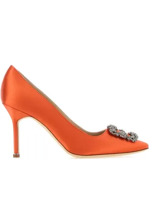 Manolo Blahnik Zapatillas Hangisi con tacón de 90mm