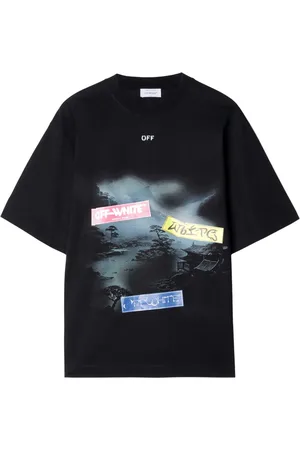OFF-WHITE Playera con estampado gráfico