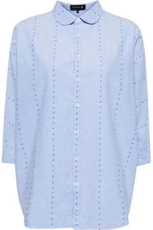 AGNÈS B. Camisa con estampado en toda la pieza