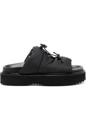 Simone Rocha Flip flops con plataforma y agujetas