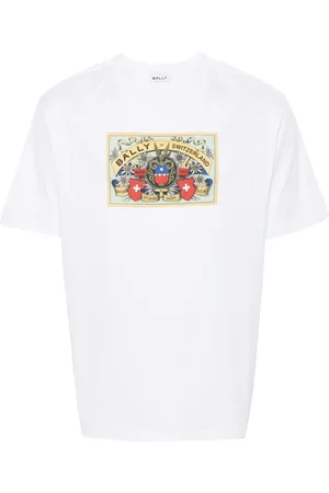 Bally Playera con estampado Crest