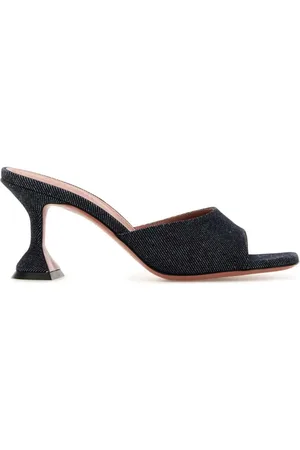 Amina Muaddi Mules Lupita con tacón 70mm