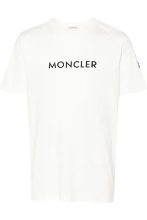 Moncler Playera con logo estampado