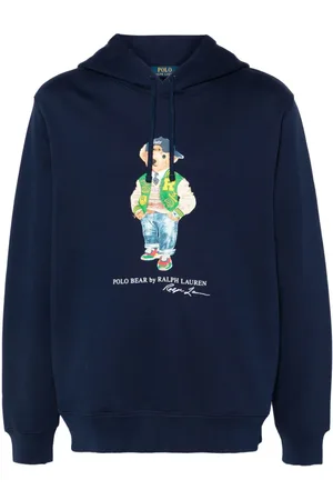 Ralph Lauren Hoodie con motivo Polo Bear