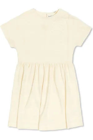 Burberry Vestido con aplique del logo