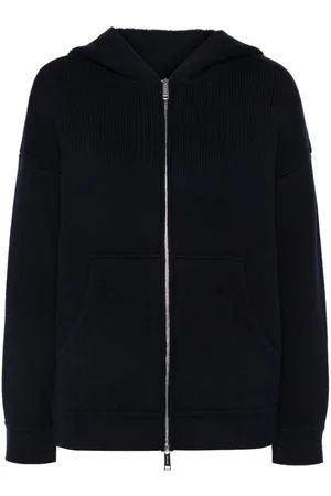 Self-Portrait Hoodie tejida