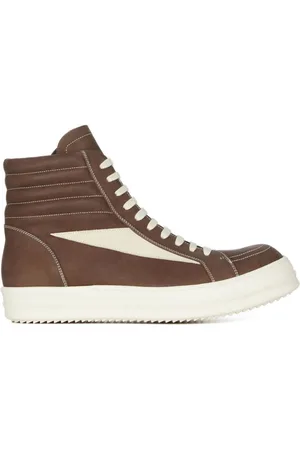 Rick Owens Tenis altos con agujetas