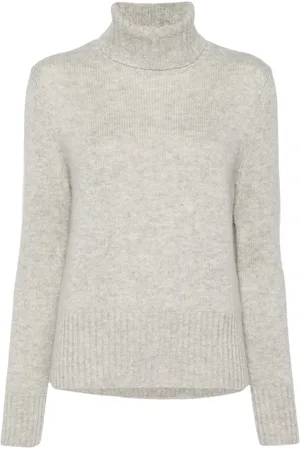 Allude Suéter tejido de canalé