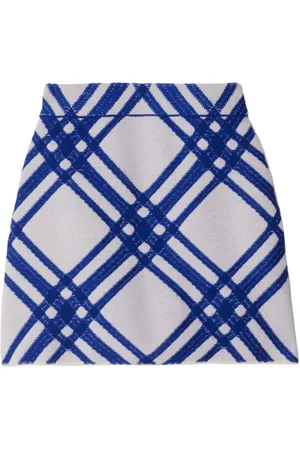 Burberry Falda a cuadros