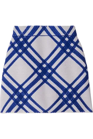 Burberry Falda a cuadros