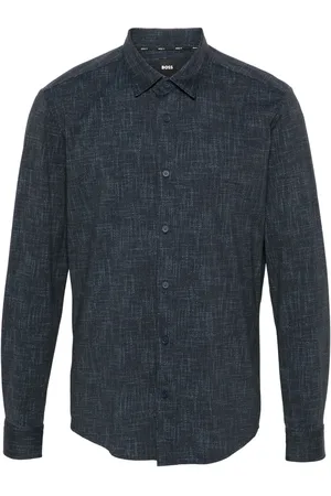 HUGO BOSS Playera con motivo abstracto
