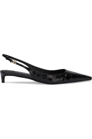Dolce & Gabbana Zapatillas con efecto de piel de cocodrilo y tacón de 30mm
