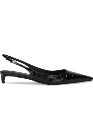 Dolce & Gabbana Zapatillas con efecto de piel de cocodrilo y tacón de 30mm