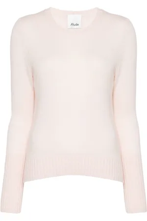 Allude Suéter tejido de canalé