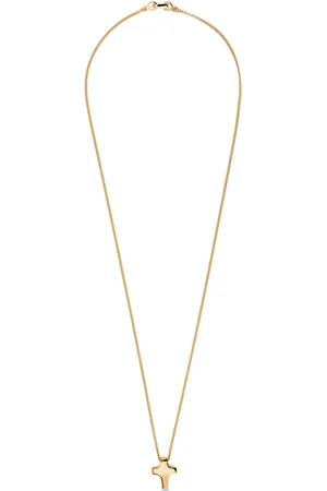 TANE México 1942 Collar Orbital Gold Cross en oro amarillo de 18kt