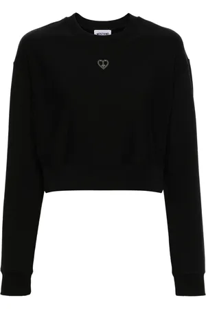 Moschino Sudadera con placa de corazón
