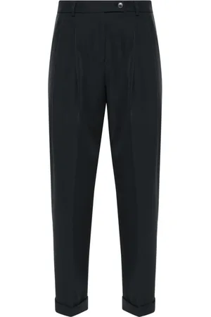 Ermanno Firenze Pantalones con logo bordado
